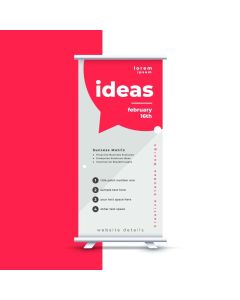 Luxury Roll Up Standee (3 x 6 ft)