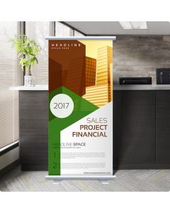 Roll-Up Standee 3×6 ft