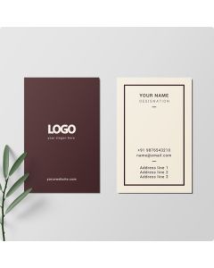 Vertical Visiting Cards