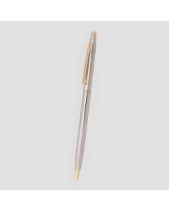 Classic Metal Pan Ballpen & Roller Crossy Chrome GT